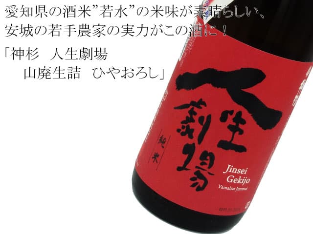 神杉 人生劇場 山廃生詰 冷卸