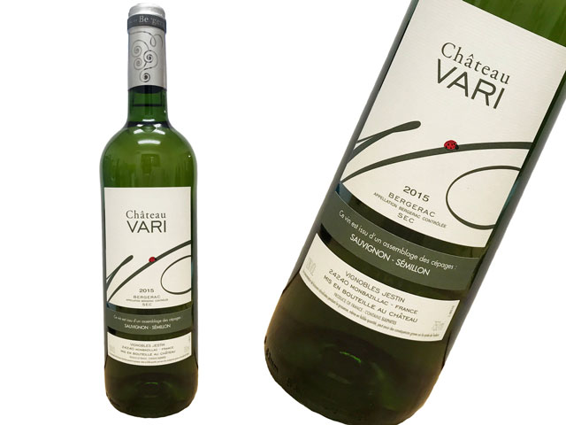 eau VARI 2015 750ml シャトー ヴァリ/ BERGERAC SEC ベルジュラック セック