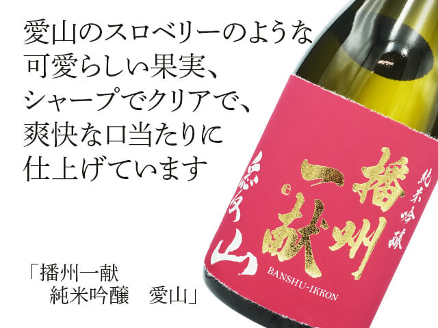 播州一献（ばんしゅういっこん）　純米吟醸　愛山（テキスト付）