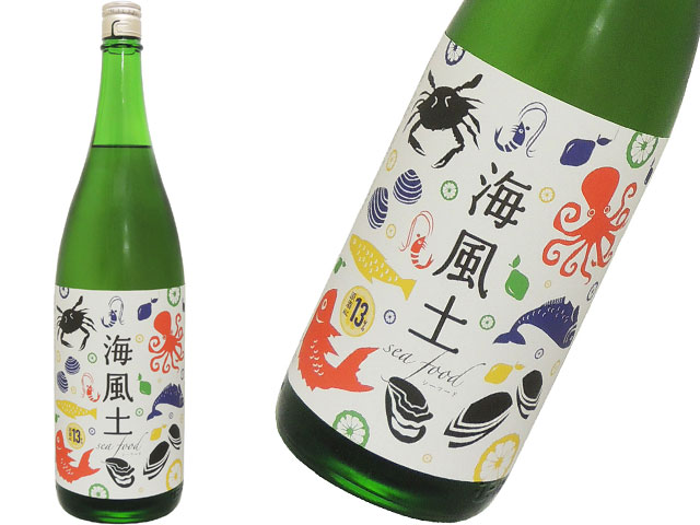 富久長 純米酒 海風土 シーフード 1800ml