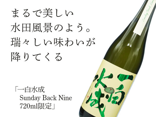 白水龍 一白水成 酒未来50 純米吟醸 720mL - 【お酒の通販】蔵元特約店