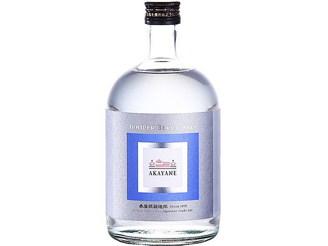 AKAYANE　CRAFT GIN（ジュニパーベリーオンリー） 47度