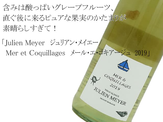 Julien Meyer　ジュリアン・メイエー　/　 Mer et Coquillages　メール・エ・コキアージュ　2019（テキスト付）
