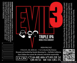 Heretic / ヘレティック EVIL3 / イーヴル3 トリプルIPAイメージ?