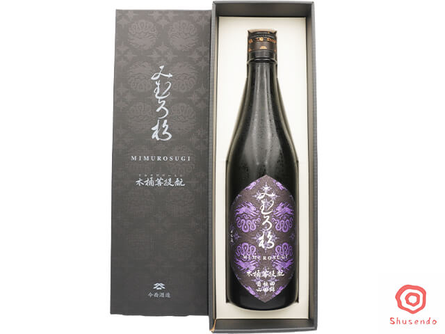 【本数制限有】みむろ杉（みむろすぎ）　木桶菩提酛　自社田山田錦　箱入（箱）