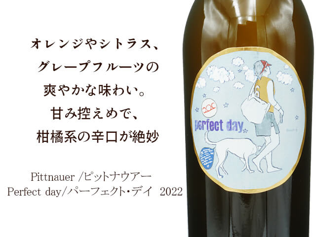 Pittnauer ピットナウアー / Perfect day　パーフェクト・デイ　 2022　750ml【自然派　オーストリア　オレンジ】（テキスト付）