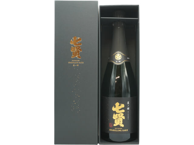 七賢（しちけん）　星ノ輝（ほしのかがやき）　瓶内二次発酵　スパークリング　箱付