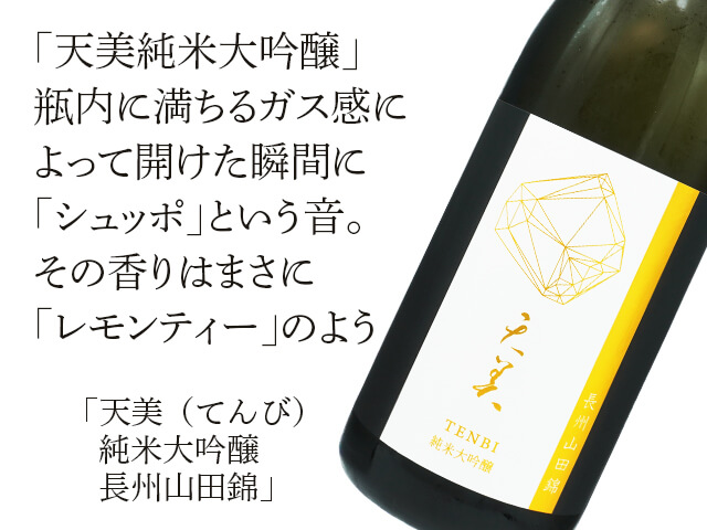 天美（てんび）　純米大吟醸　長州山田錦（テキスト付）
